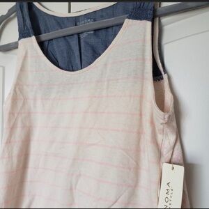 NWT  Sonoma Comfortable Striped Tank. Size Small